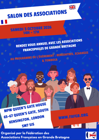 RDV le Samedi 3 Octobre 2026